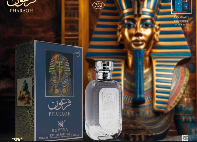 ادکلن فرعون آبی مشابه رایحه آمواج اینترلود 100 میل روونا