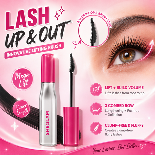 ریمل شیگلم مدل Lashlighter Up & Out