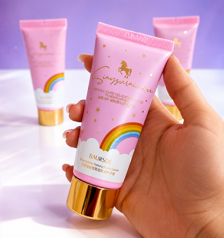 کرم دست جیبی و عطری طرح یونیکورن حجم ۳۰ گرم