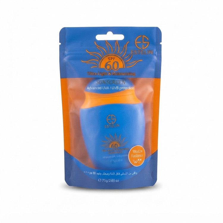 کرم ضدآفتاب و آبرسان استلین حجم 75g با SPF 60 اورجينال