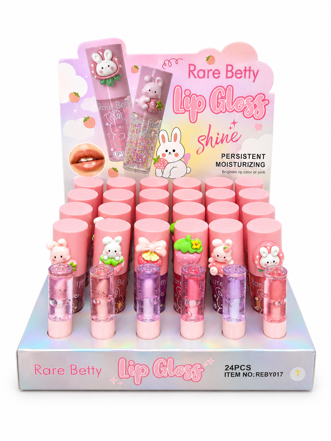 برق لب و لیپ‌گلاس خرگوشی ریر بتی