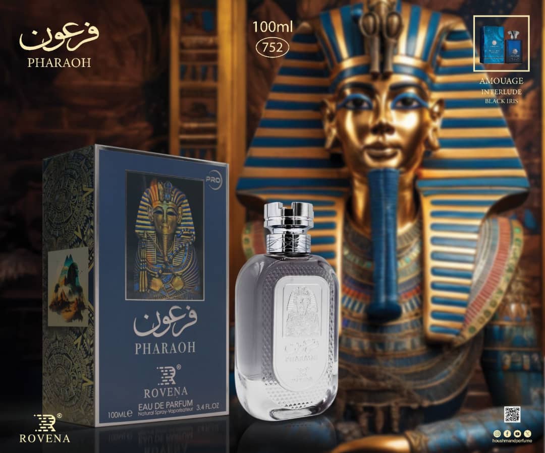 ادکلن فرعون آبی مشابه رایحه آمواج اینترلود 100 میل روونا